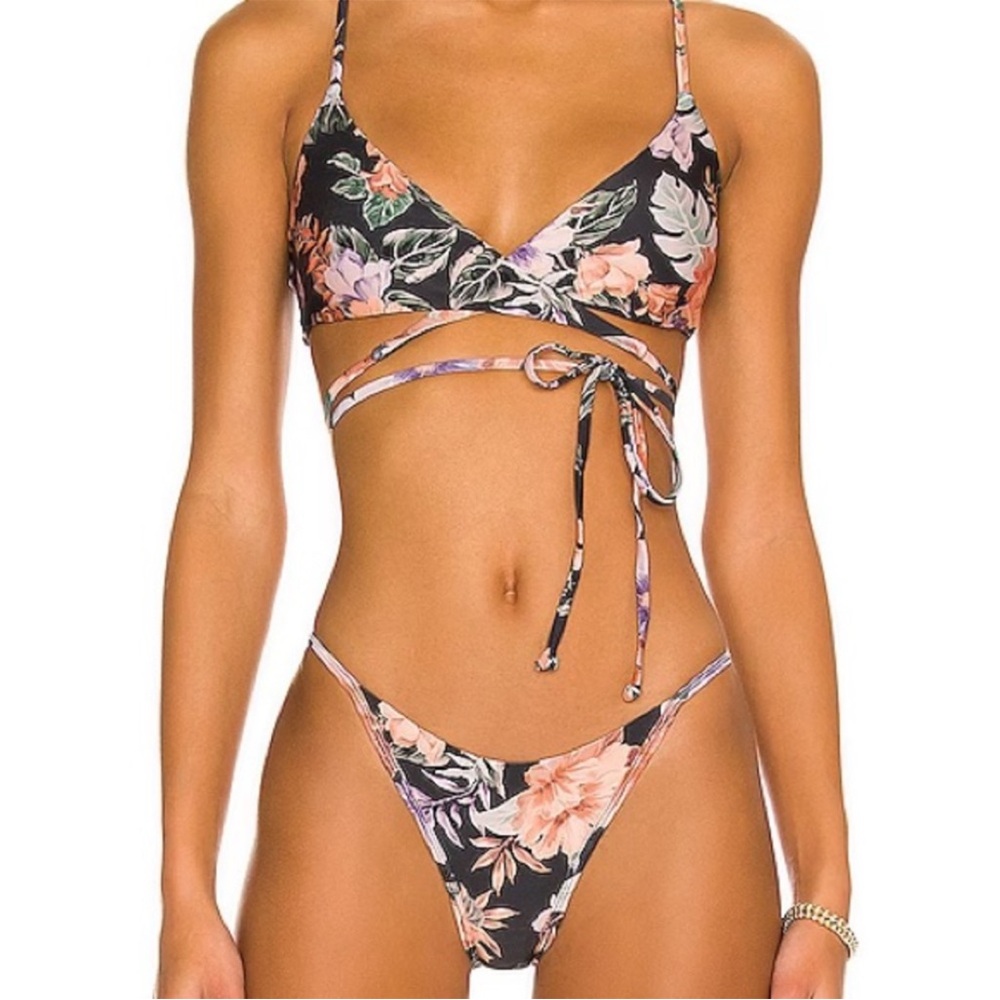 L*Space Kristen Top in Forget Me Not Floral in Medium